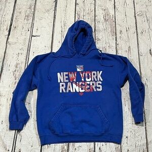 New York Rangers NHL Hockey Sports Hoodie Pullover Sweatshirt
